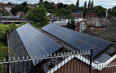 Solar Panels installed at our Macclesfield Office