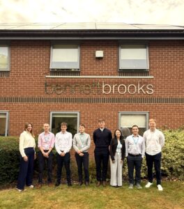 New starters for the 2025 graduate training programme at bennettbrooks